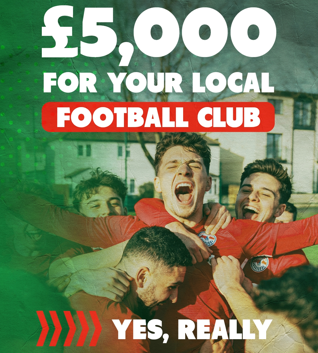 £5000 for your local football club
