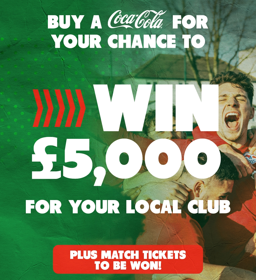 Win £5000 for your local club