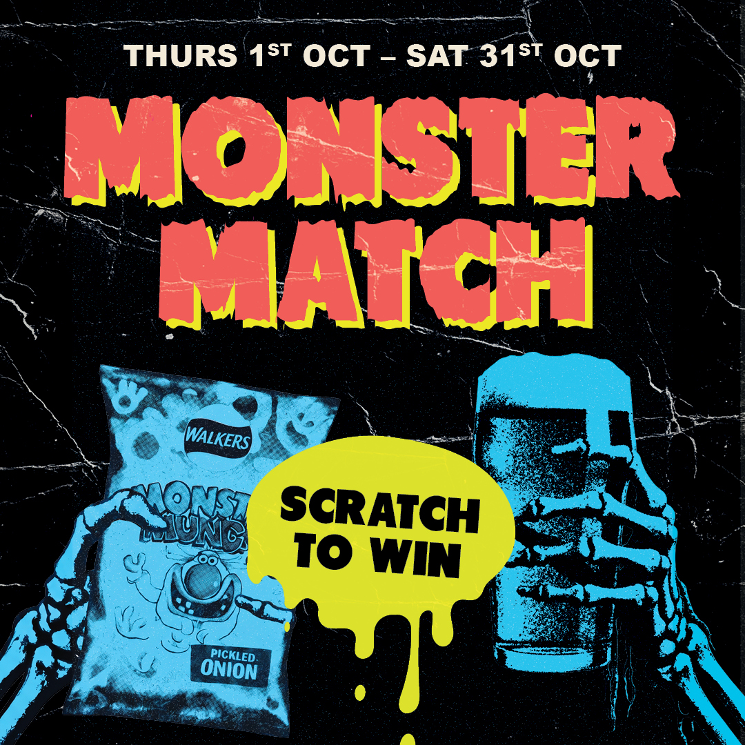 Monster Match Scratch to Win