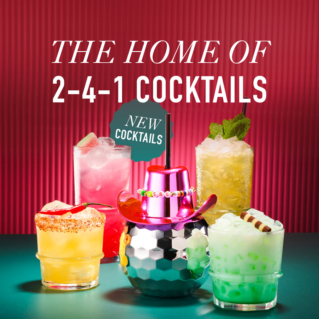 2 For 1 Cocktails at Slug And Lettuce Newbury