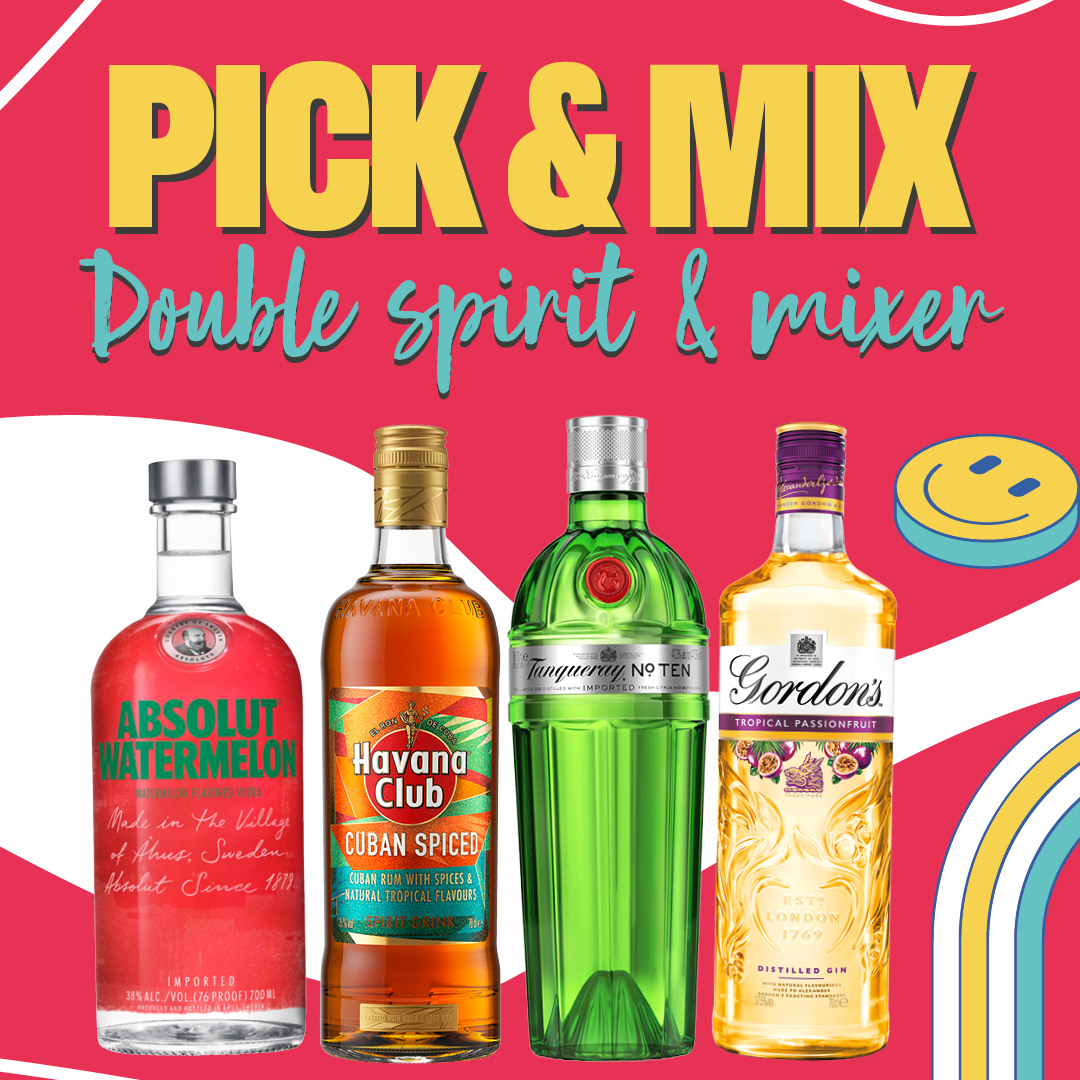 Pick & Mix - Double Spirit + Mixer