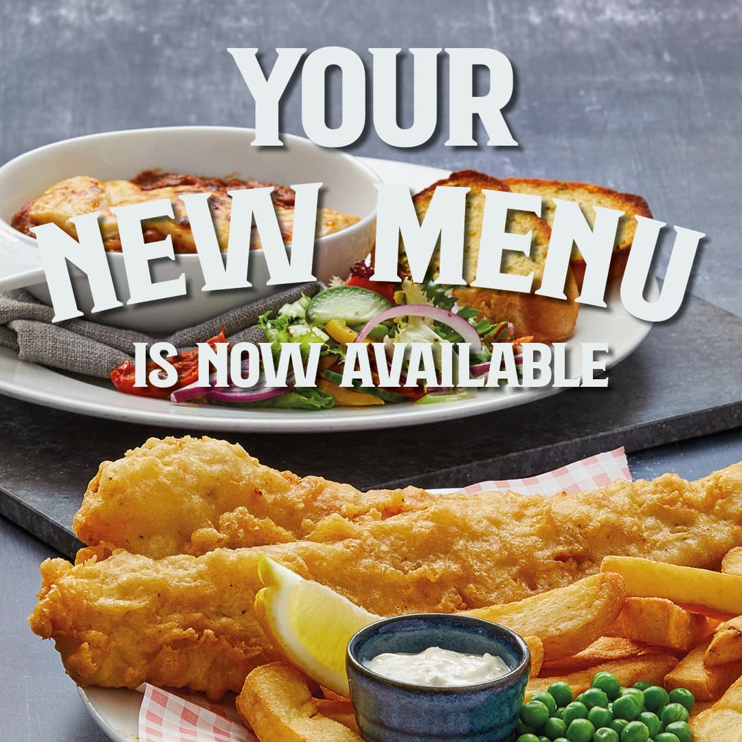 New food and drinks menus in Rugby
