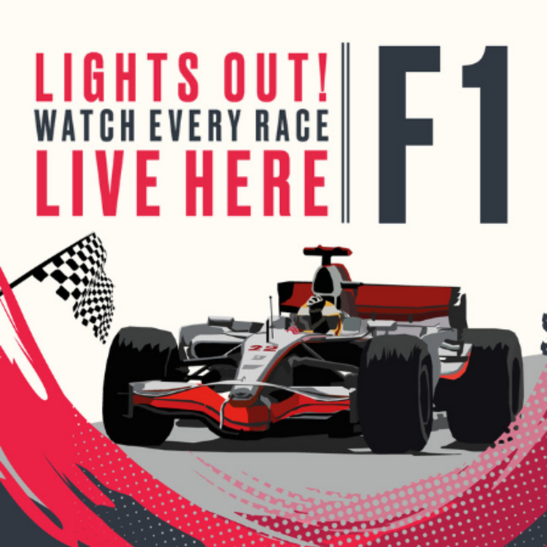 Formula One Racing at Sports Bar & Grill