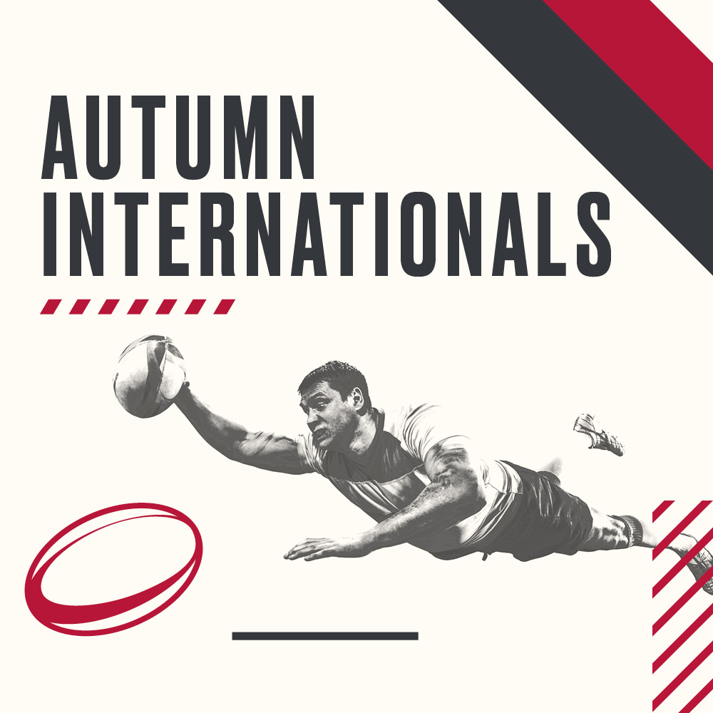 Autumn Internationals Rugby at Sports Bar & Grill