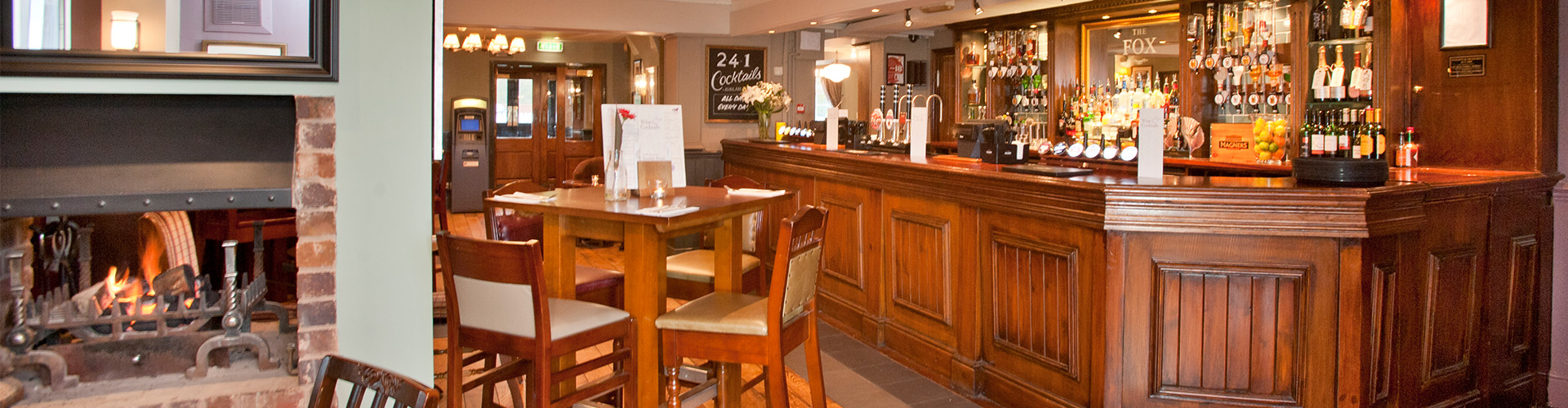 Fox Inn - Pubs in Tamworth serving traditional pub food