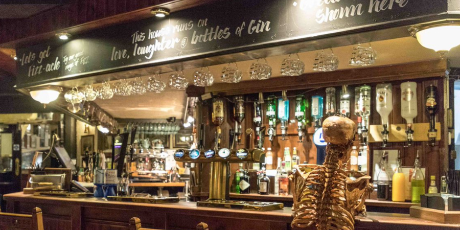 Interior of Golden Fleece York