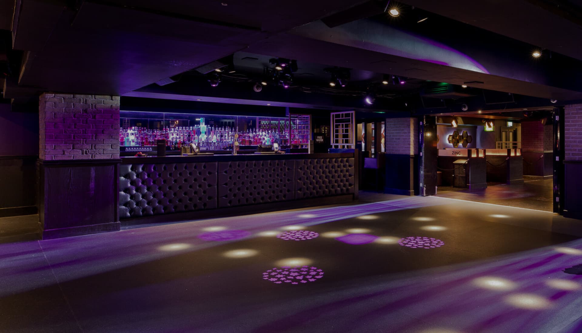 Rosie's Chester bar and dancefloor