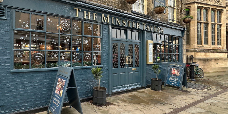 Exterior of Minster Tavern Ely