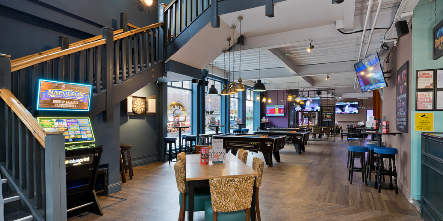 Interior of Hope and Anchor