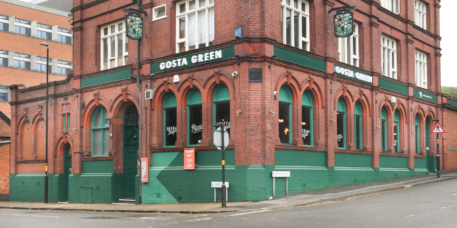 Exterior of Gosta Green Birmingham