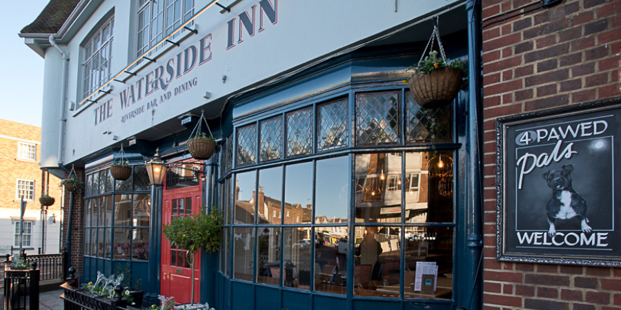 Exterior of The Waterside Inn Ware