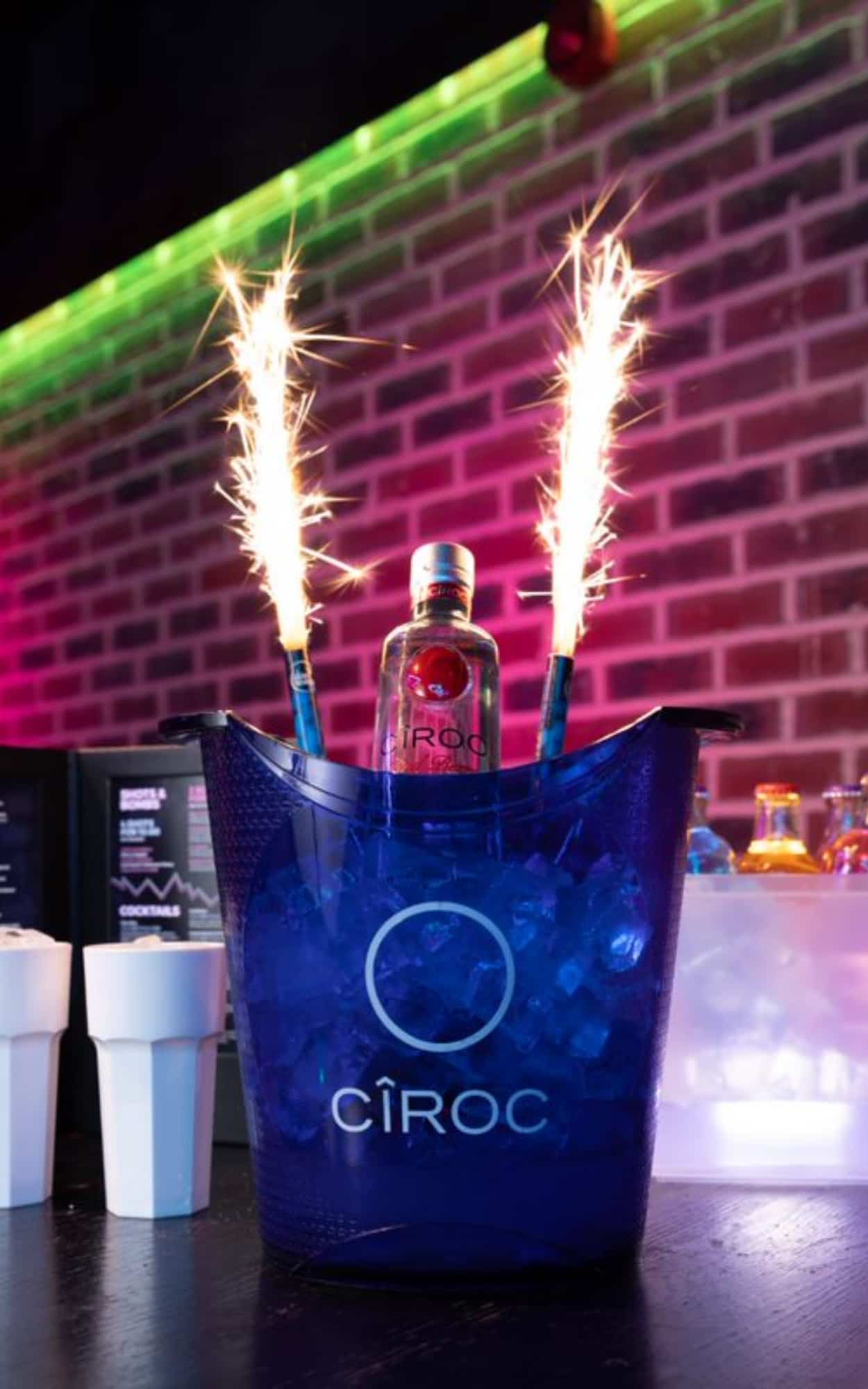 Ciroc Package with Sparkler