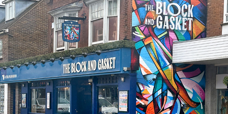 Exterior of Block & Gasket