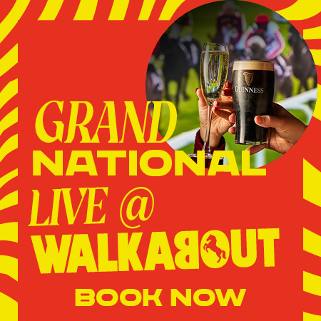 Watch the Grand National Live at Walkabout Manchester Printworks