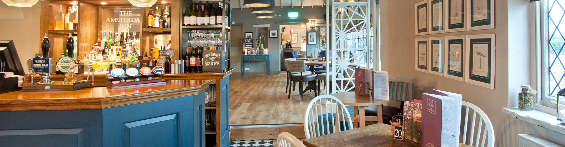 The Amsterdam Inn Pubs in ShorehambySea serving traditional pub food