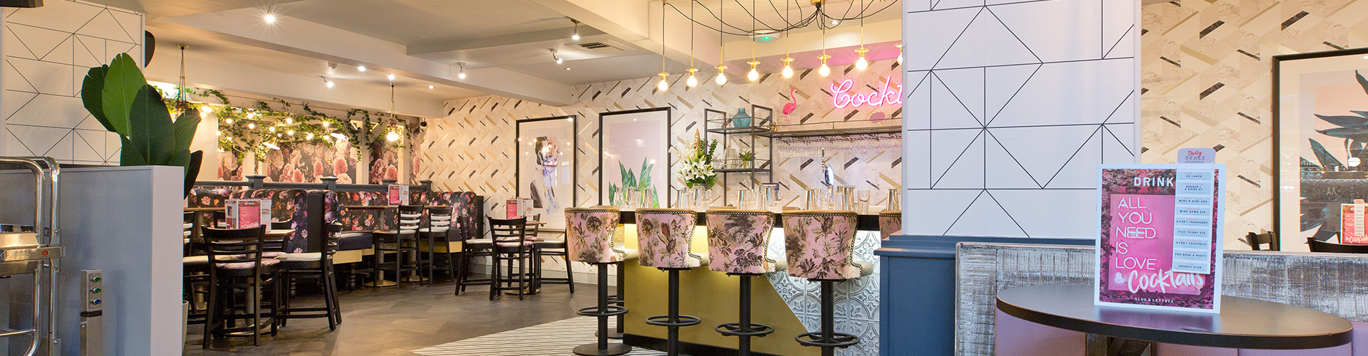 Cocktail Bar in Doncaster Slug & Lettuce