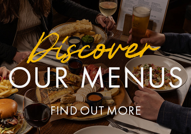 Discover our menus