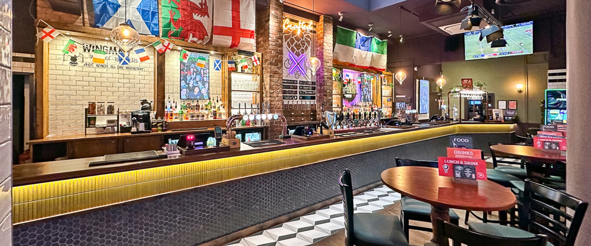 Interior of Hogshead Wolverhampton