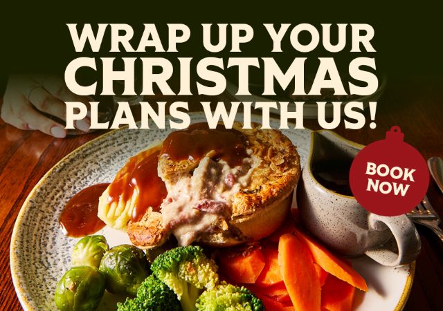 Book your Christmas Party at the pub