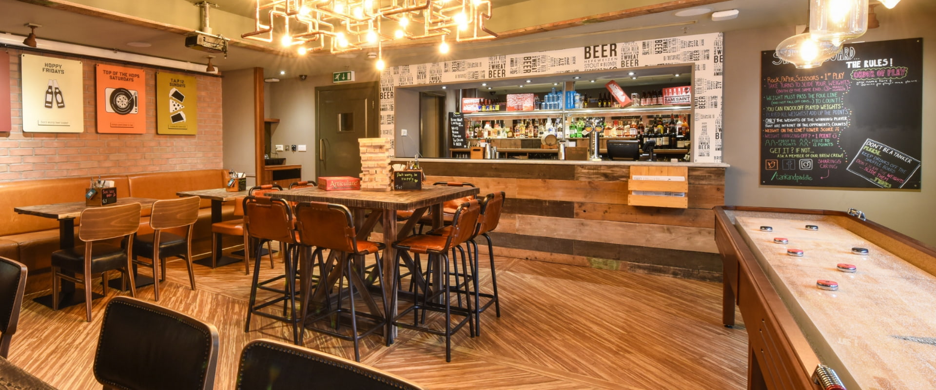 Interior of Tank & Paddle, Bishopsgate