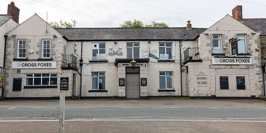 The Cross Foxes Pub in Wrexham