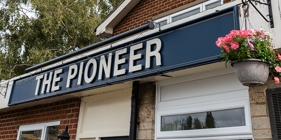 The Pioneer Pub in Northampton