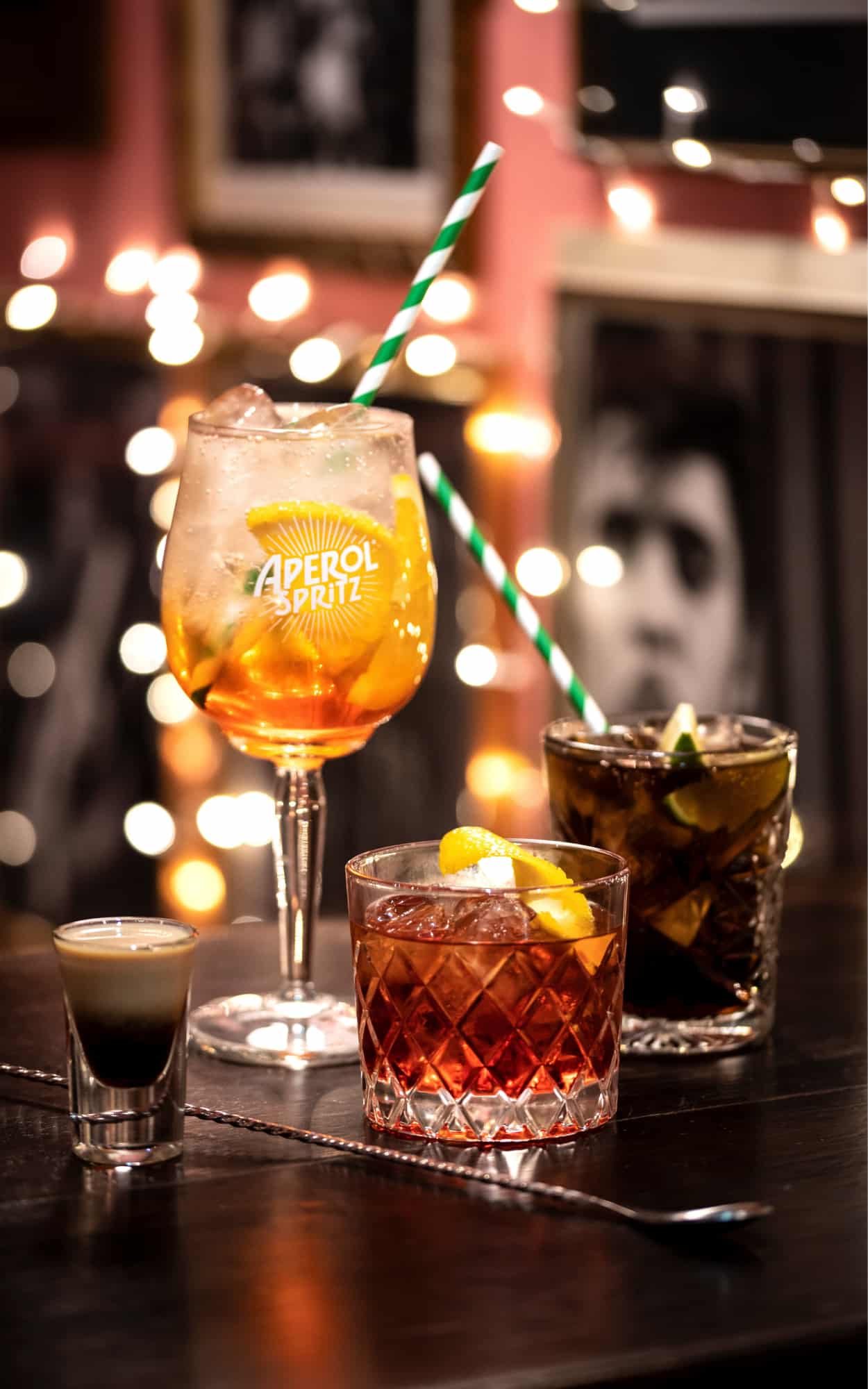 Retro Bar Cocktails