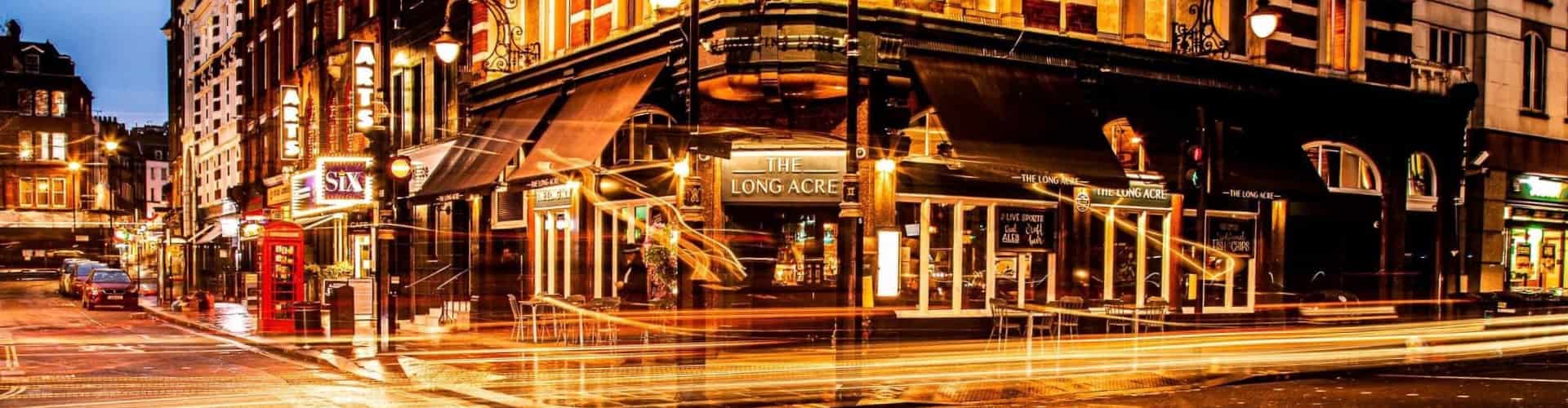 The Long Acre pub in London