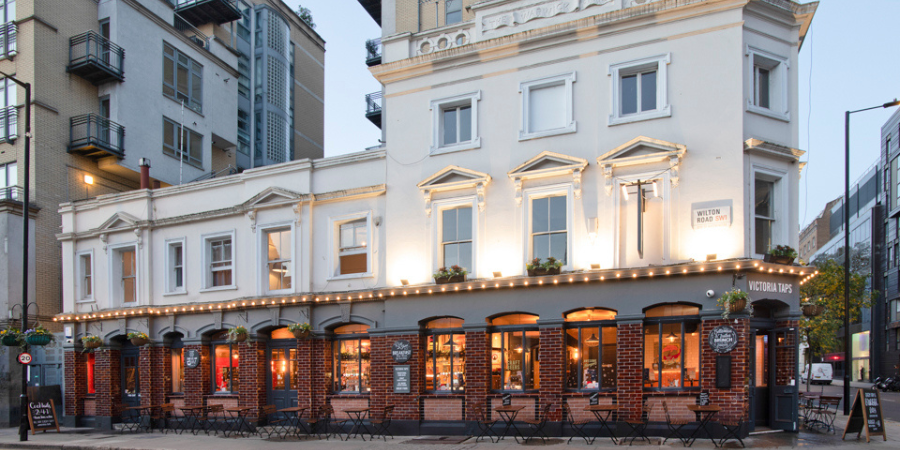 Exterior of Victoria Taps