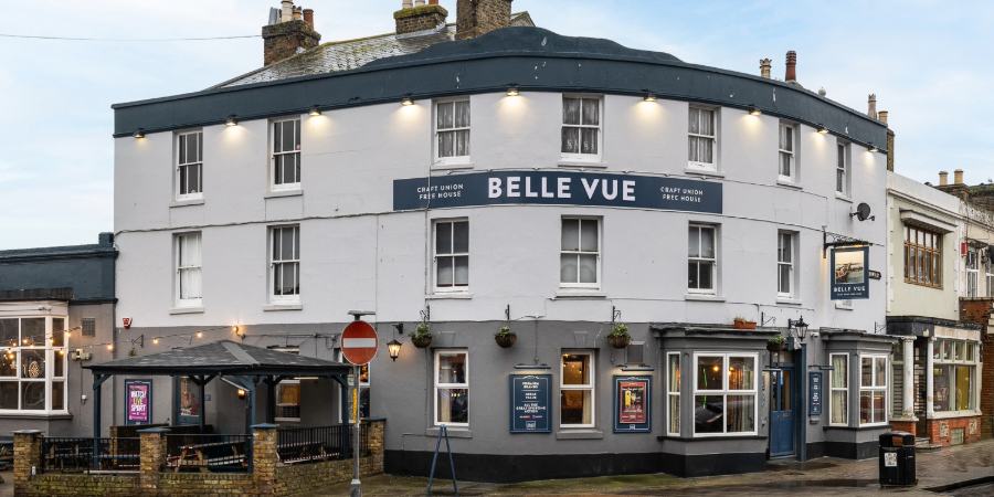 External view of Belle Vue Margate