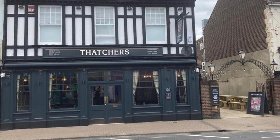 Thatchers Portsmouth Pub in Portsmouth