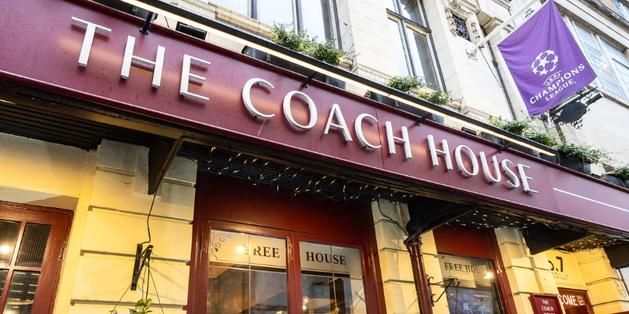 Exterior of The Coach House Piccadilly