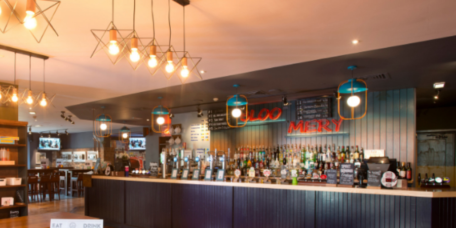 Interior of The Bloomery