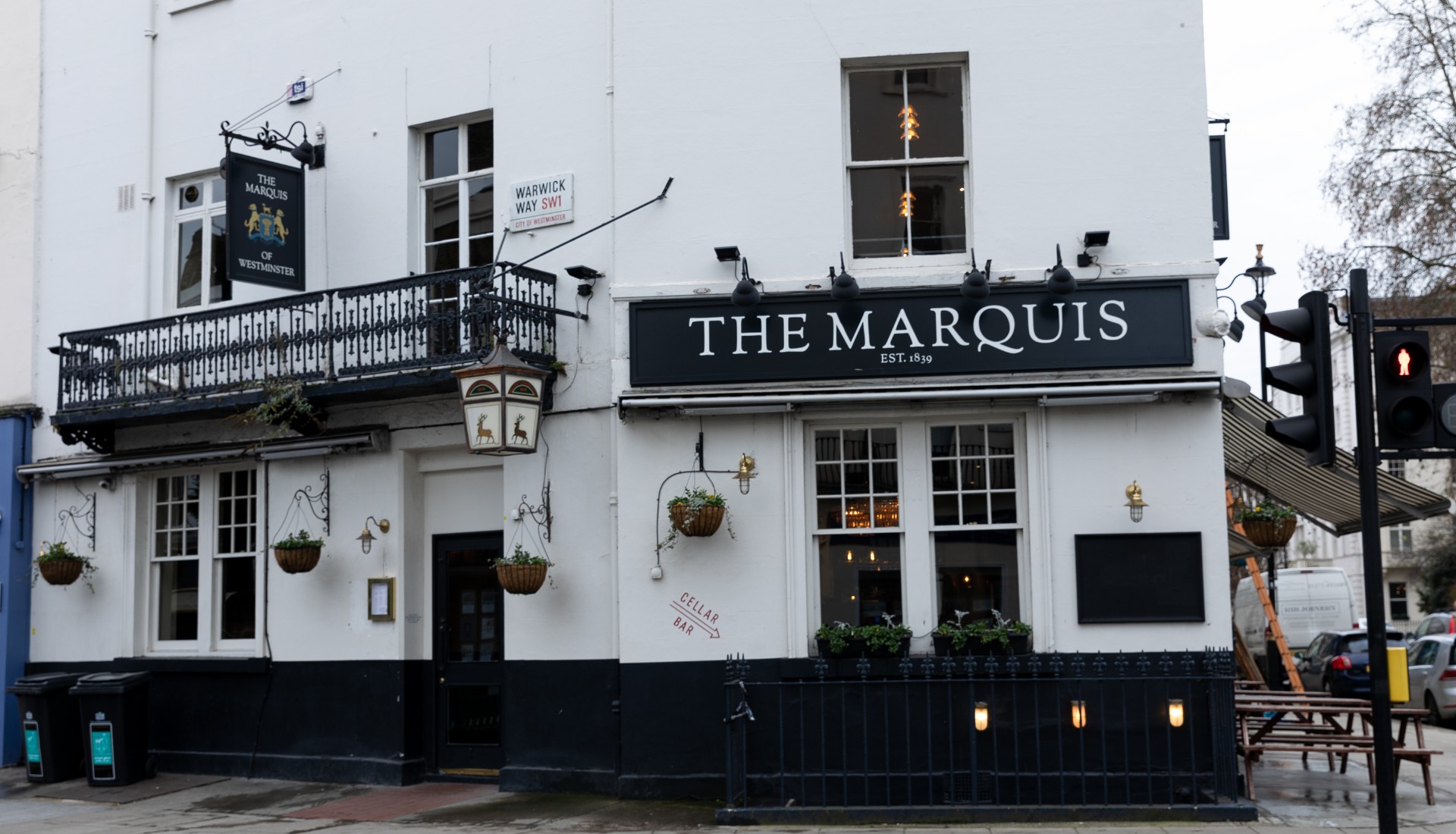 The Marquis Of Westminster pub in London