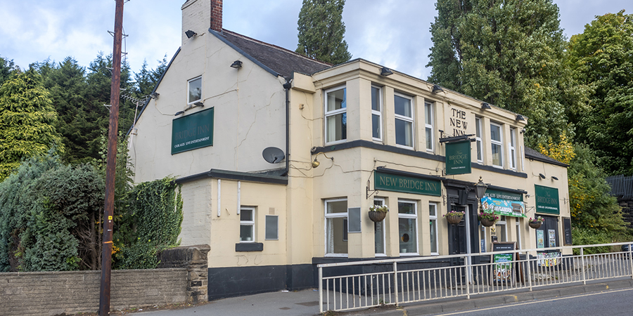 The New Bridge Inn Pub in Sheffield