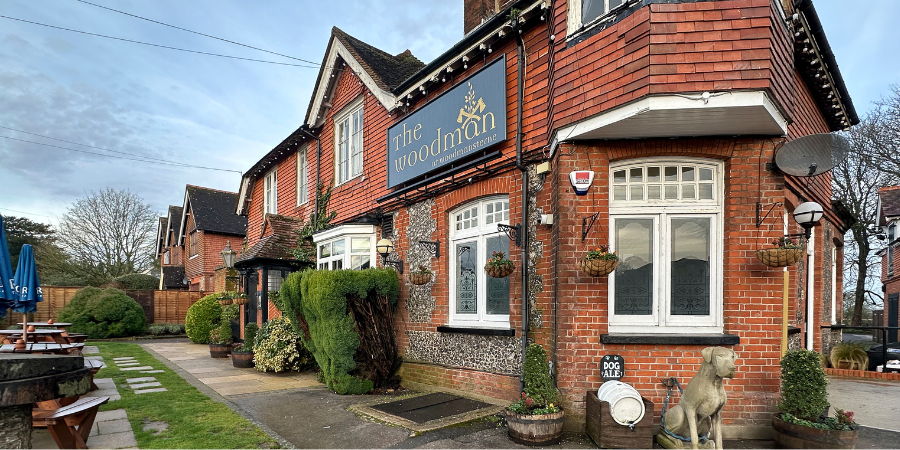 Exterior of Woodman Banstead