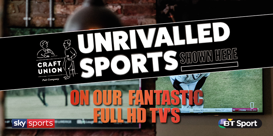 Watch live sport at your local pub