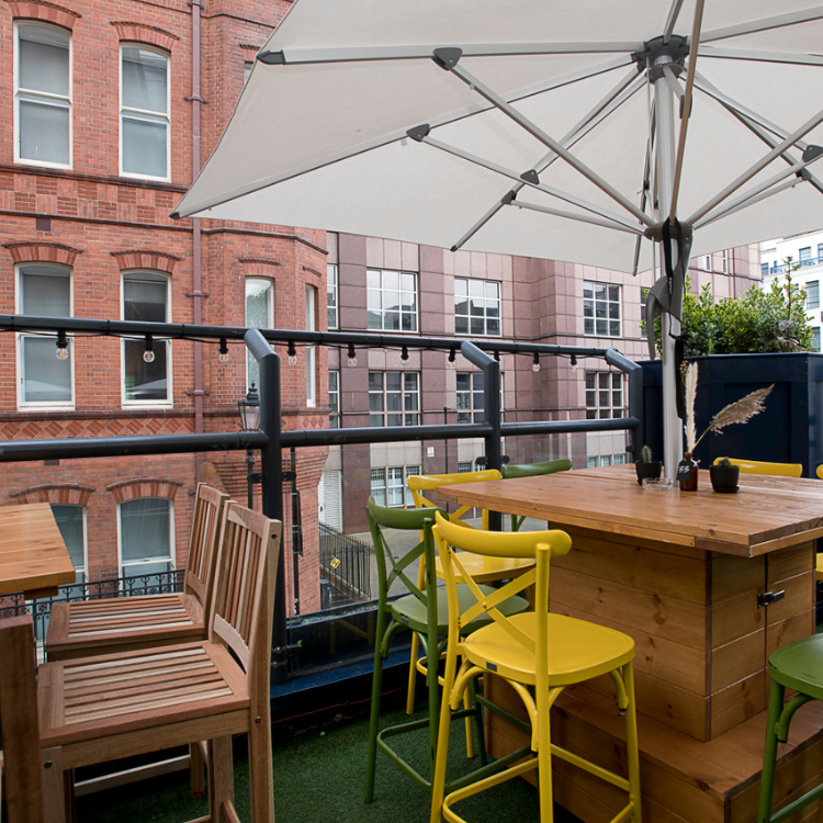 Beer Garden in London