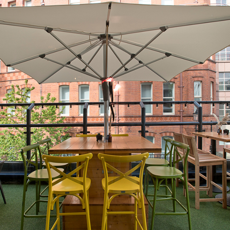 Pub Beer Garden in London