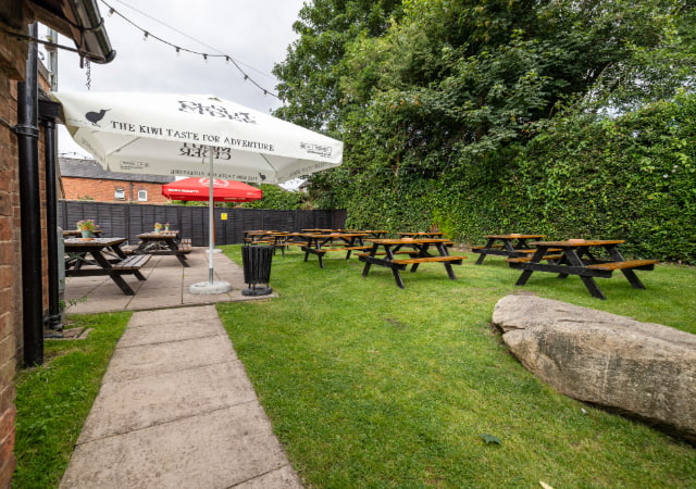 Beer Garden at Great Stone Inn Birmingham
