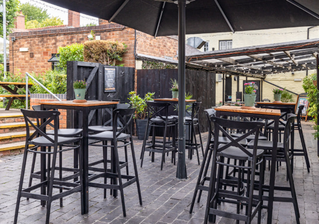 Beer Garden at Great Stone Inn Birmingham