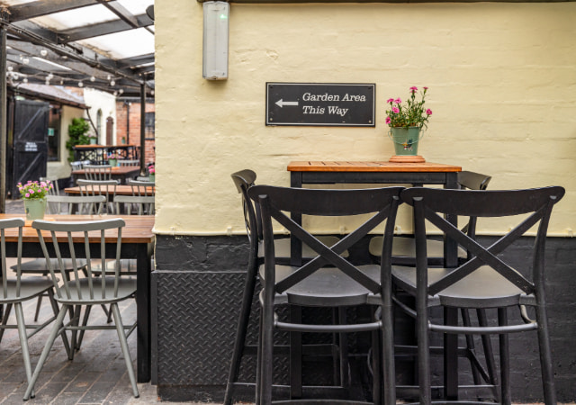 Beer Garden at Great Stone Inn Birmingham