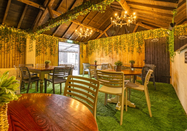 Beer Garden at Great Stone Inn Birmingham