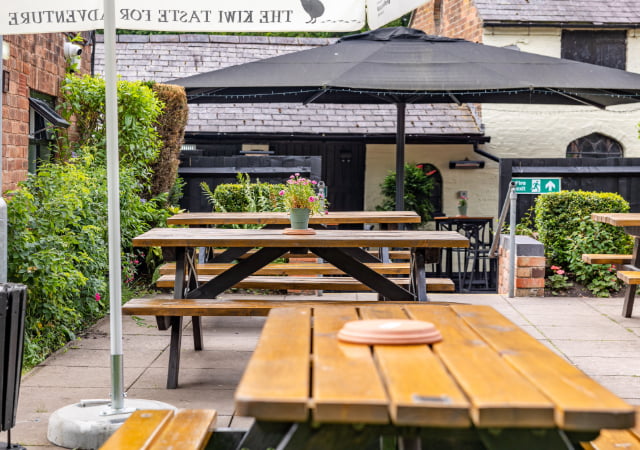 Beer Garden at Great Stone Inn Birmingham