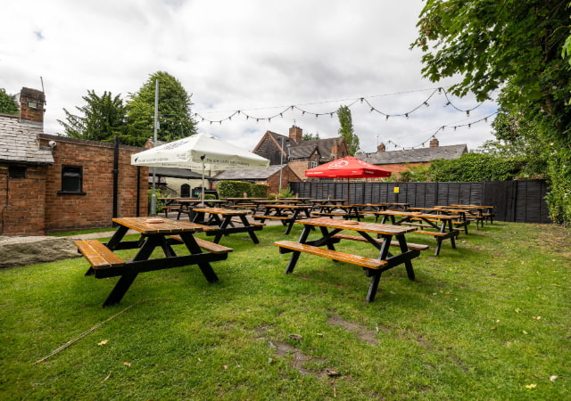 Beer Garden at Great Stone Inn Birmingham