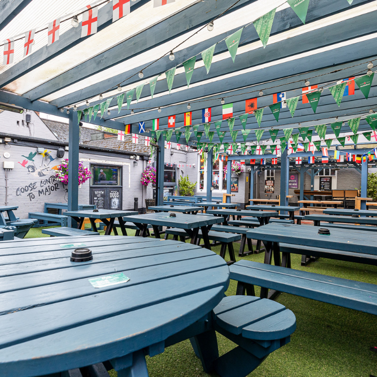 Pub Beer Garden at Goose Selly Oak