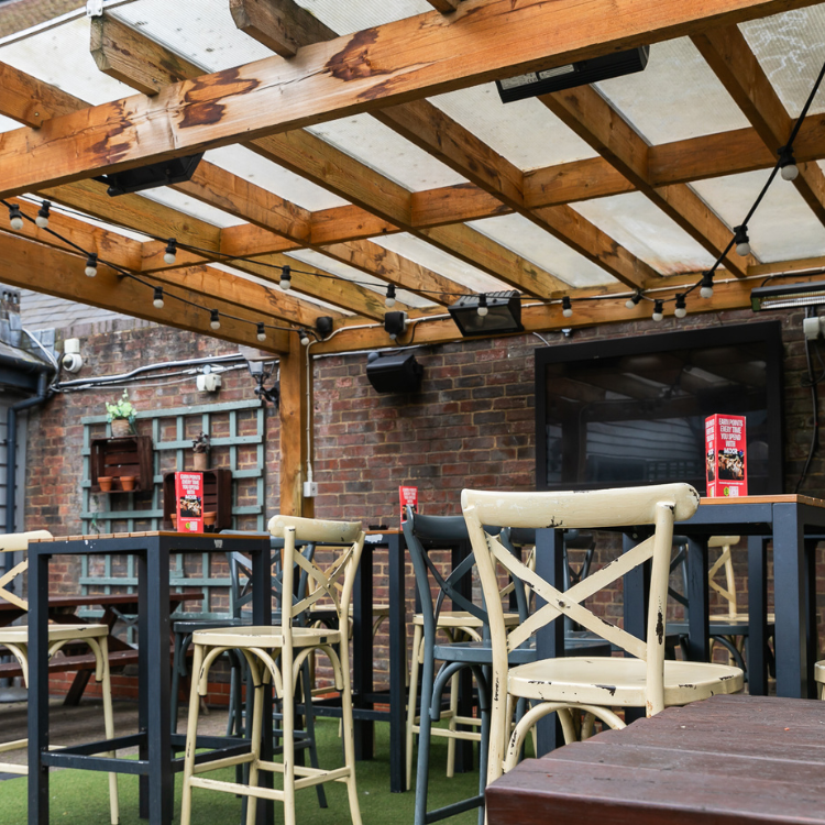 Beer Garden in Horley