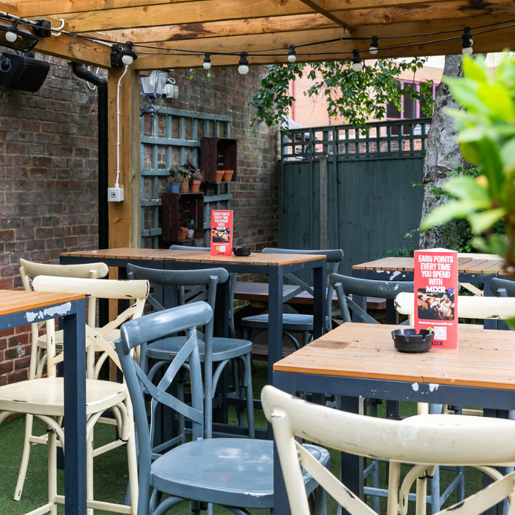 Pub Garden at Foresters Horley