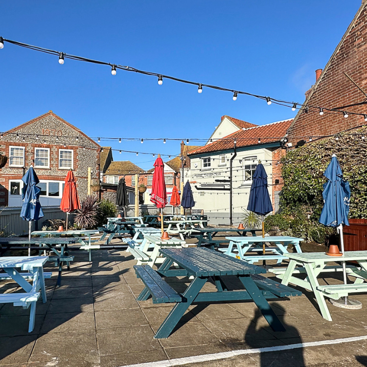 Pub Garden at Lobster Sheringham