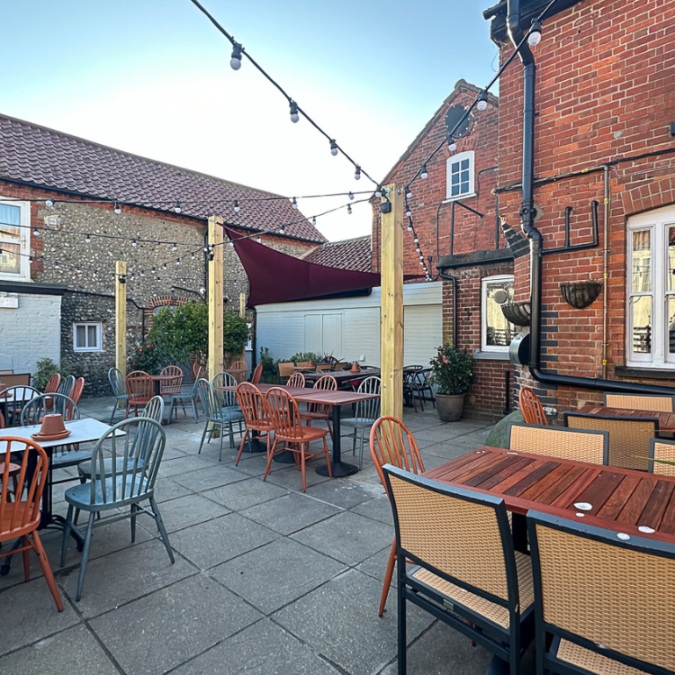 Beer Garden in Sheringham